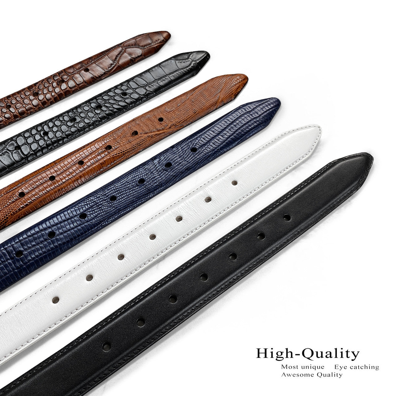 Arthur Men's Dress Belt Solid Brass Buckle Genuine Full-Grain Cowhide Leather Belt 1-1/8"(30mm) Wide