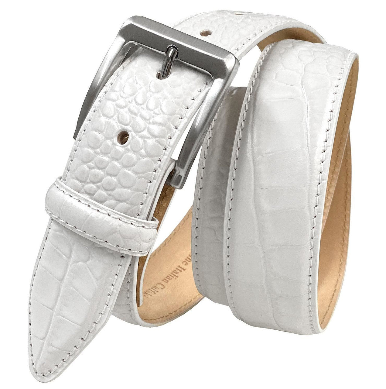 Grove Men's Dress Belt Genuine Full-Grain Cowhide Leather Casual Belt 1-3/8"(35mm) Wide