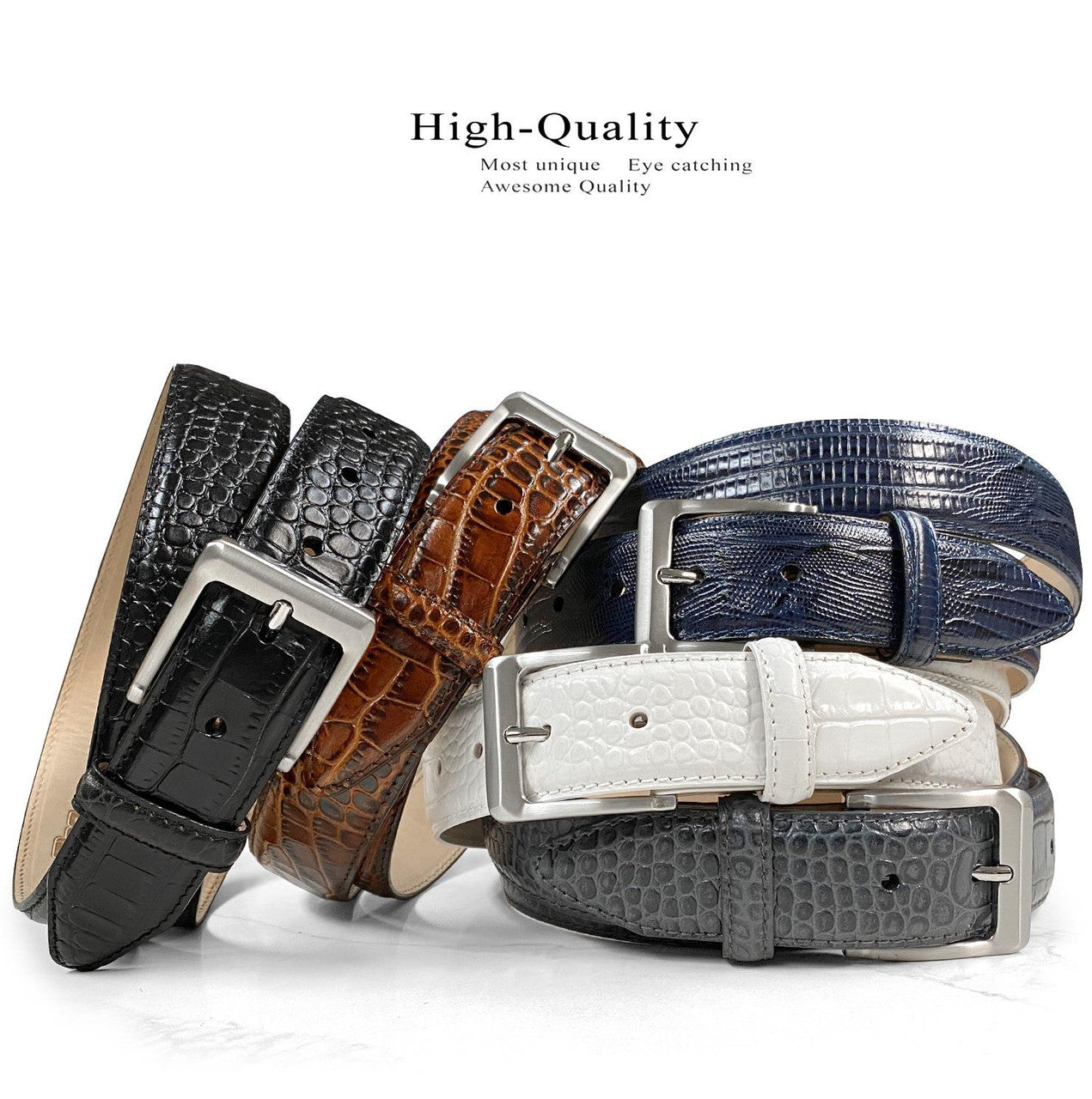 Grove Men's Dress Belt Genuine Full-Grain Cowhide Leather Casual Belt 1-3/8"(35mm) Wide