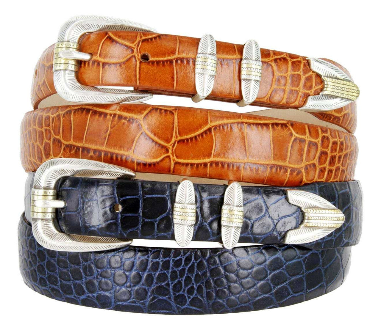 Manila Genuine Full-Grain Cowhide Leather Designer Golf Dress Belt