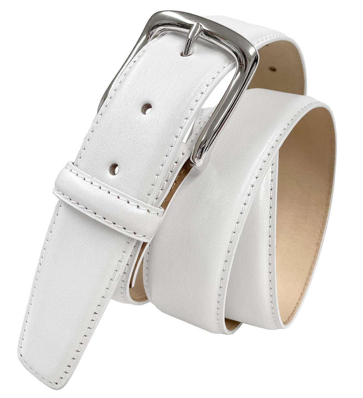 Valley View Classic Buckle Genuine Full-Grain Cowhide Leather Casual Belt 1-1/2"(38mm) Wide