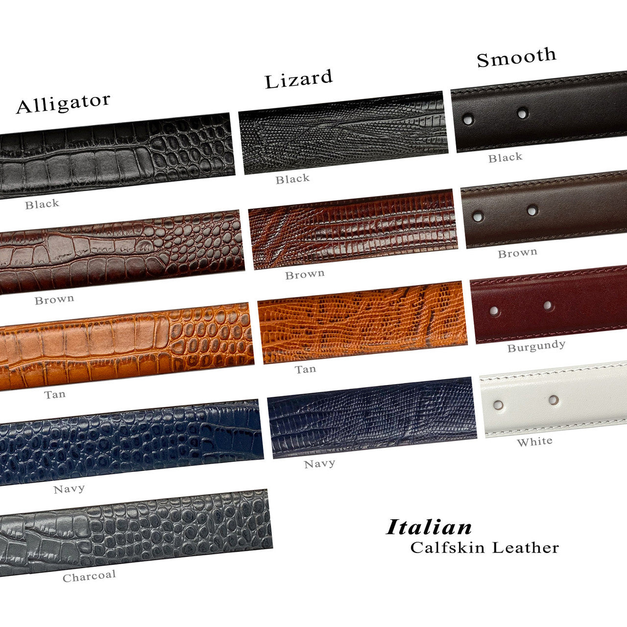 Arthur Men's Dress Belt Solid Brass Buckle Genuine Full-Grain Cowhide Leather Belt 1-1/8"(30mm) Wide