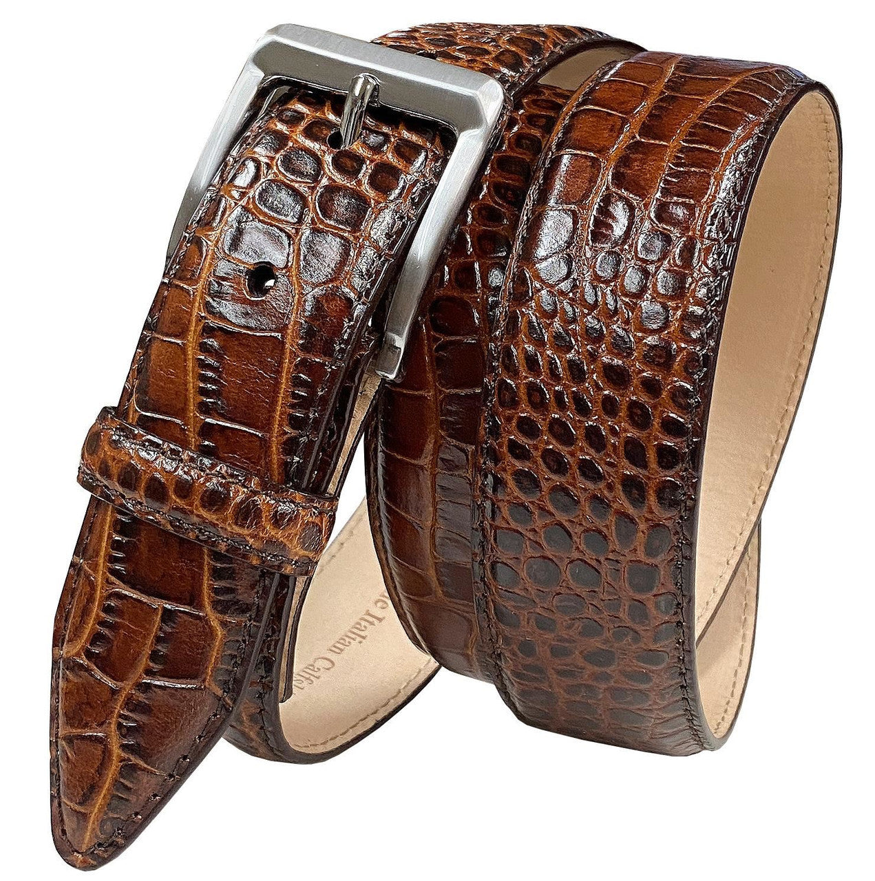 Grove Men's Dress Belt Genuine Full-Grain Cowhide Leather Casual Belt 1-3/8"(35mm) Wide