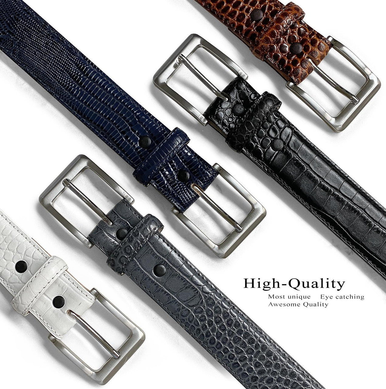 Grove Men's Dress Belt Genuine Full-Grain Cowhide Leather Casual Belt 1-3/8"(35mm) Wide