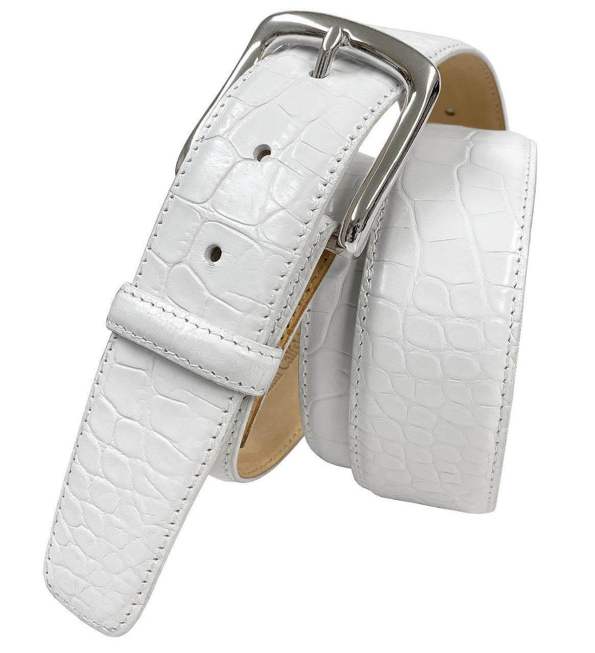 Valley View Classic Buckle Genuine Full-Grain Cowhide Leather Casual Belt 1-1/2"(38mm) Wide