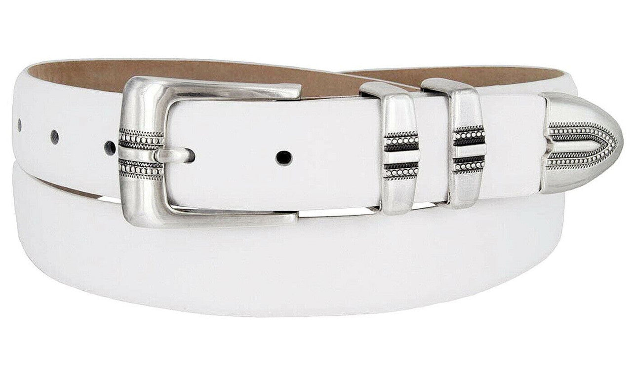 Kaymen Genuine Full-Grain Cowhide Leather Designer Golf Dress Belt 1-1/8"(30mm) Wide