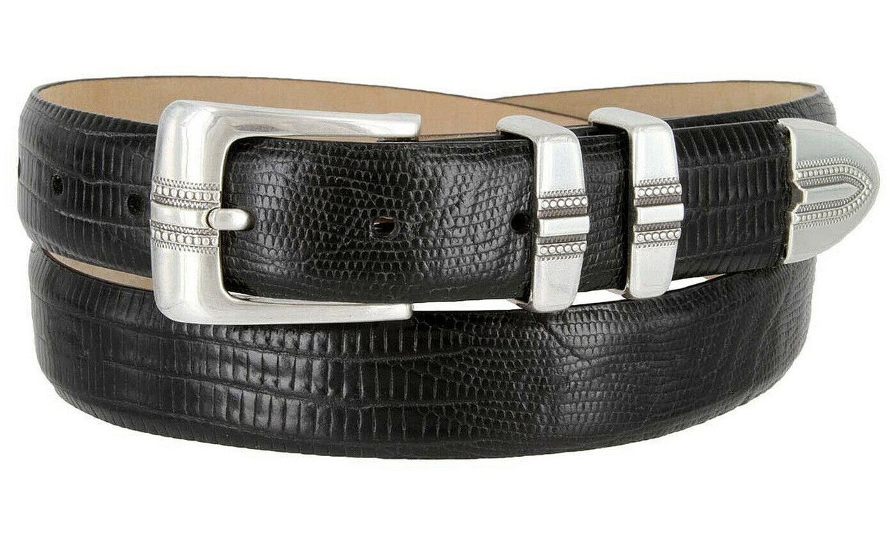 Kaymen Genuine Full-Grain Cowhide Leather Designer Golf Dress Belt 1-1/8"(30mm) Wide